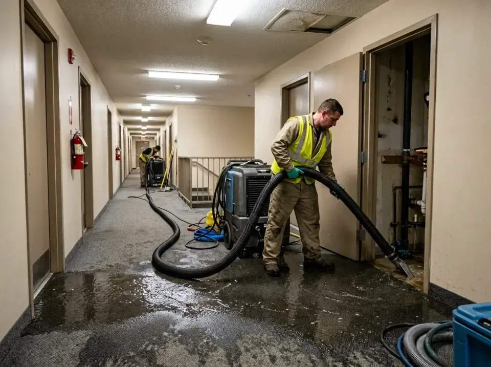 multi-unit-apartment-hallway-f-005 — frequently asked questions, Emergency Burst Pipe Water Extraction & Removal in Taylor M…